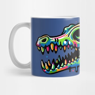 Croc skullourful Mug